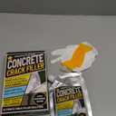 Concrete Crack Filler, High Elasticity Cement Crack Filler, Self Leveling Concrete Slab Repair Sealant for Driveway, Walkway, Patio, Waterproof Caulking Glue for Joint, Outdoor - 17.6 Floz