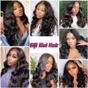 22 Inch Body Wave Lace Front Wigs Human Hair Pre Plucked for Black Women 13x4 Frontal Wigs Human Hair 200 Density Glueless Wigs Human Hair