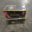 Candle Charisma Citronella Scented Votive Candles - 15 Hour Burn time - Set of 36 for Dinner, Wedding, Halloween and Holiday Decorations