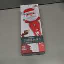 Christmas Santa Bubble Wand Machine for Kids Maker Blower Toys Christmas Basket Stocking Stuffers Birthday Gift Outdoor Indoor Automatic for 3 4 5 6 7 8 + Year Old Toddlers Little Girls Boys