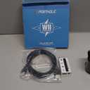 PORTHOLIC Wii to HDMI Converter 1080P with 5ft High Speed HDMI Cable Wii2 HDMI Adapter Output Video&Audio with 3.5mm Jack Audio, Support All Wii Display 720P, NTSC, Compatible with Full HD Devic