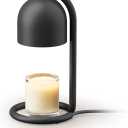 SwitchBot Smart Candle Warmer Lamp with Timer & Voice Control — Dimmable Flameless Candle Wax Melter, Matter-Enabled for Apple Home & Alexa, Perfect Christmas & Birthday Gift for Women, Home Decor, White