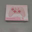 Kuitmor Pink Switch 2 Controller,Hello Kitty Hall Effect Controllers Wireless for Switch 2/1/OLED/Lite,PC,Android,iOS | Bluetooth + Wired,1000mAh Battery,6-Axis Gyro,Dual Vibration,RGB Breathing Light