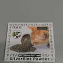 Cat Toys - Silvervine Powder 45g with 5 Resealable Pouches, Catnip Alternative, 100% Natural Silver Vine Gall Fruit Powder, Matatabi Cat Toy, Suitable for All Cat Ages (Wood)