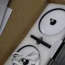 2 Pack Cordless Table Lamps-6000mAh Rechargeable Lamp,Waterproof Outdoor Table Lights for Patio|Shower|Restaurant|Dinner|Kitchen Counter|Dining Table Top Lighting,Mini Small Battery Operated Lamp (Black)