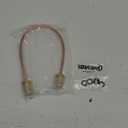 MENSI Propane Regulator Copper Pigtail Tubing Hose POL x POL 15" Long for High Pressure Regulator and Propane Tank Connection, with 5 Pieces of Backup O-Ring
