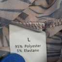 ksotutm Sexy Jumpsuit for Women Sleeveless Mesh Print Jumpsuit See Through Romper Club Outfits (Large)