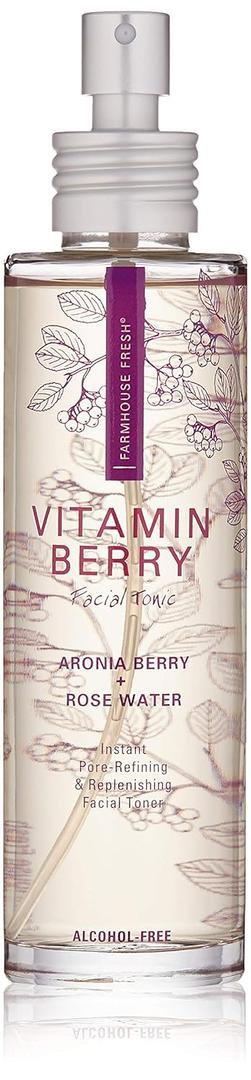 FarmHouse Fresh Vitamin Berry Facial Tonic, 3.5 Fl Oz
