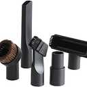 32mm Vacuum Attachments Accessories, Vacuum Cleaning Set Brush Nozzle Crevice Tool with 35mm to 32mm Hose Adapter 5pcs