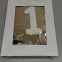 1st Birthday Decorations Boys High Chair Banner With One Cake Topper Brown Conical Hat For First Party