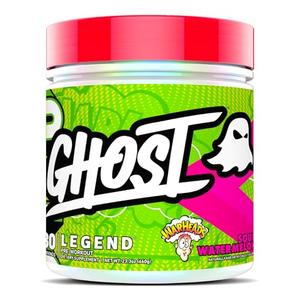 GHOST Legend Pre-Workout Powder, Warheads Sour Watermelon - 30 Servings – Pre-Workout for Men & Women with Choline, L-Citrulline, & Beta Alanine for Energy & Focus EXP: 08/2027
