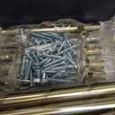 Ravinte 30 Pack Kitchen Cabinet Handles Champagne Bronze 3 Inch Hole Center Stainless Steel Pulls for Dresser Drawer Cupboard Handles with Screwdriver, 5 Inch Length