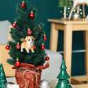 Jetec Angel Dog Memorial Christmas Ornaments for Tree French Bulldog with Gold Wings Hanging Ornament Remembrance Pooch Gifts for Christmas Xmas Loss of Dog