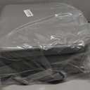 HOMEAL Booster Seat for Kitchen Chair - Compact Toddler Dining Seat with Easy-Install Straps & Wipeable Surface - Breathable Fabric Booster Seat for Table - Light Gray