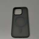 TORRAS Magnetic Shockproof for iPhone 15 Pro Case, [Military-Grade Drop Tested][Compatible with MagSafe] Translucent Hard PC Back with Silicone Slim Protective Cover Anti-Fingerprint, Green