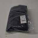 NICETOWN Pitch Black Solid Thermal Insulated Grommet Blackout Curtains/Drapes for Bedroom Window (2 Panels, 42 inches Wide by 63 inches Long, Black)