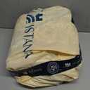 Istana Hallway Runner Rug 2.5x8  White Cream/Blue Entryway Rug -Silk's Soft Touch Runners for Hallways - Stylish Kitchen Runner Rug Non Slip