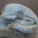 SINWEEK 2 Inch Egg Crate Memory Foam Mattress Topper Twin Size, Soft Mattress Pad for Back Pain Relief, Bed Topper, CertiPUR-US Certified, Blue