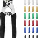accufine 2 in 1 Bicycle Brake Cable Cutter and Crimper with Bicycle Brake Cable Crimp Ends Specialized Bike Brake Cable Tool