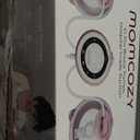 Momcozy Breast Pump V1 Pro Hospital-Grade, Hands-Free & Portable Wearable Pump, Upgraded Electric Pump with 3 Fine-Tuned Rhythms|15 Levels, Come with Leak-Proof DoubleFit Flange, Cozy Red.