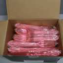 150PCS Pink Plastic Silverware - Heavy Duty Elegant Disposable Utensils - Vintage Baroque Cutlery Set Disposable Includes 50Forks, 50Spoons, 50Knives for Dinner Party Wedding Mother's Day