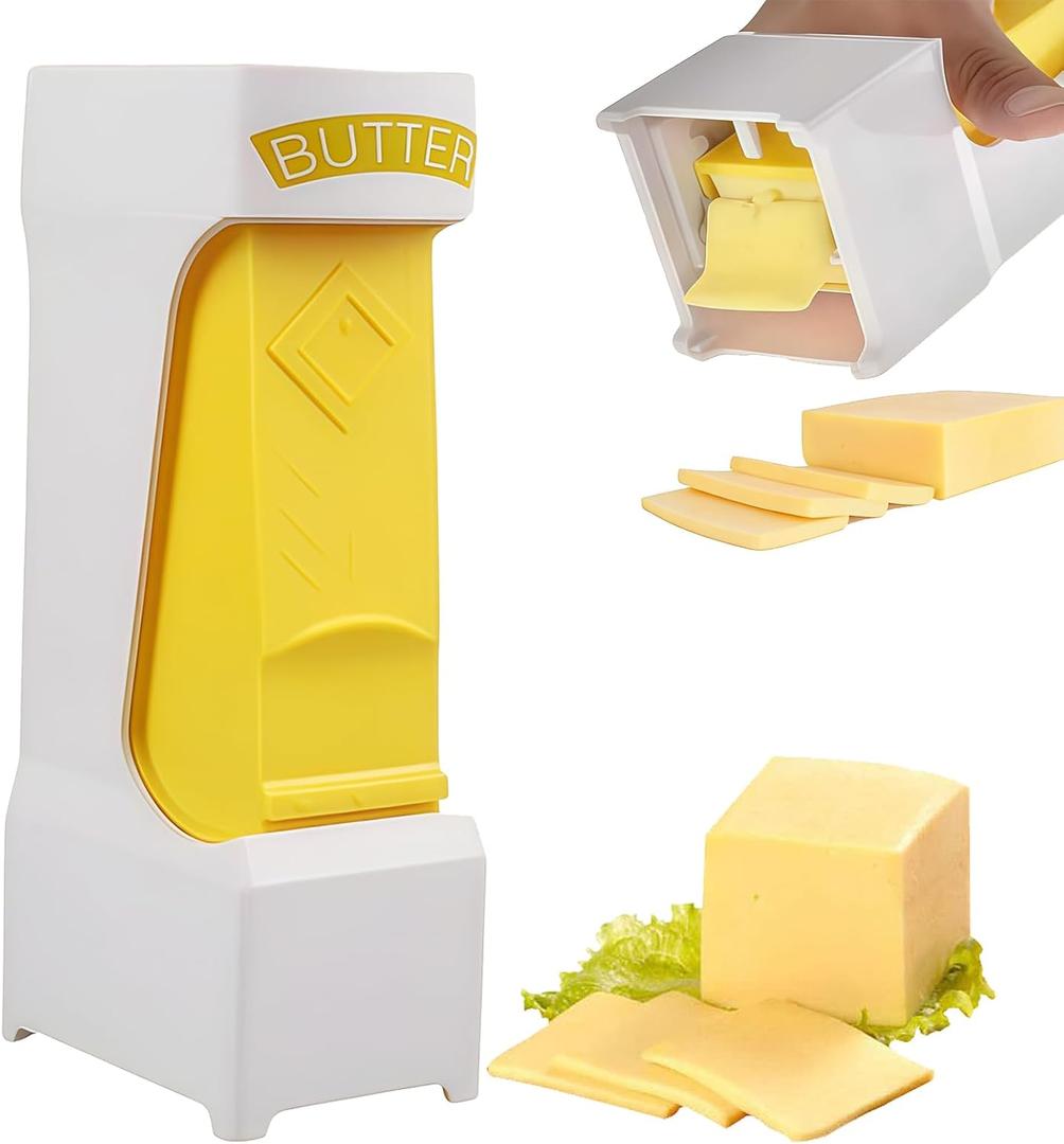 Butter Dispenser, Portable Butter Slicer, Butter Cutter Slicer, can be used to cheese, fruit and bread for baking (1PCS)