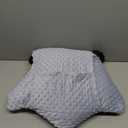 MOYOAMA Hysterectomy Recovery Pillow With Ice Pack Pocket Light Blue