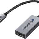 Cable Matters 48Gbps Unidirectional USB C to HDMI 2.1 Adapter, Supports 8K 60Hz / 4K 240Hz HDR, Thunderbolt 4 to HDMI2.1, HDMI 2.1 to USB C Adapter, Thunderbolt 5 Compatible - up to 4K@60Hz for macOS