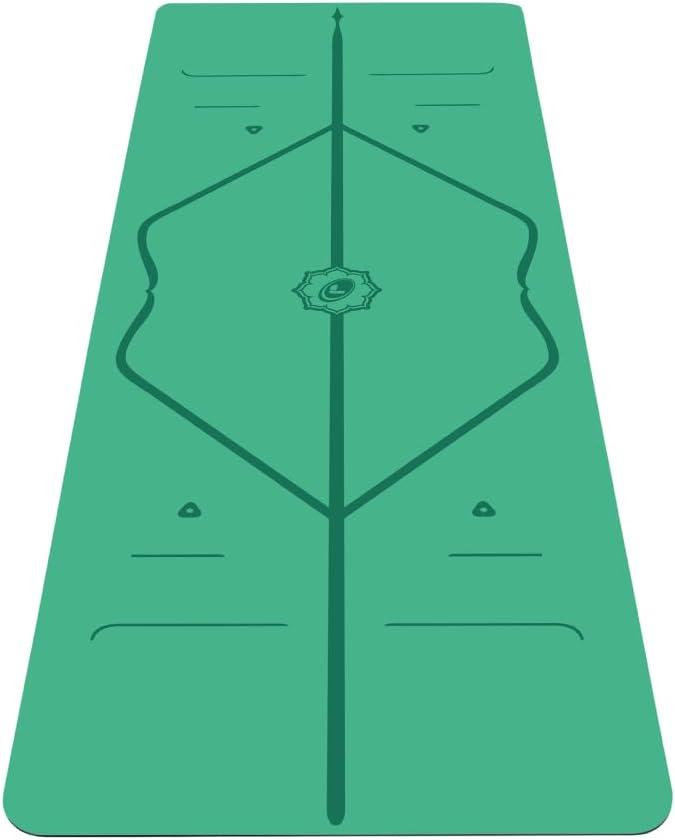 Liforme Classic Yoga Mat - Patented Alignment Design, Ultimate Grip