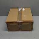 6 PCS Golden Hurricane Candle Holders - Tall Taper Fluted Candle Holder Set, Removable Glass Windproof Brass Candlestick Holders, Anti-Slip Metal Base, Elegant Table Decor for Wedding, Party