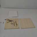 Aboofx Flower Press Kit, Craft Kits 11"x11" 10 Layers Wooden Flower Pressing Kit for Crafts Pressed Flowers and Plant for DIY Art, Preservation for Bookmark Frame Wedding Flower Drying