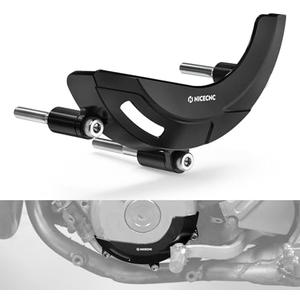 NICECNC Black Ignition Stator Guard Compatible with Suzuki DRZ400 DRZ400S 2000-2024 DRZ400SM 2005-2024 See Fitment CNC-machined gnition Clutch Case Covers