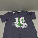 10th Birthday Boy Soccer Player 10 Years Old Boy T-Shirt, Large