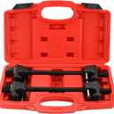 Macpherson Strut Spring Compressor Tool Kit | Heavy Duty Dual Coil Spring Compressor with Locking Pins, 13/16 Socket 1/2" Drive, 11.5" Range, Set of 2 for Suspension Work