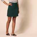 Amazon Essentials Women's Ponte Pull-On Mini Length A-Line Skirt, Size XXL