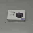 Magicteam White Noise Machine with 20 Non Looping Natural Soothing Sounds Memory Function 32 Levels of Volume Powered by AC or USB and Sleep Sound Timer Therapy for Baby Kids Adults Black