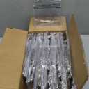50 Pack Clear Small Clipboard, 5 x 7 Mini Size for Classroom, Students, Teacher, Nurse,Clip Board with Low Profile Clip, Office & School Supplies