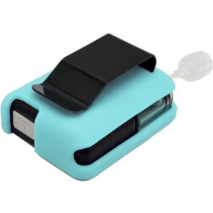 Tandem Mobi EZ‑to‑Charge Clip – Charge Without Removing Case • Easy to Remove • Full Protection • Heavy‑Duty Stainless Steel Clip • Quick Access to Control Button • Full Privacy Coverage (Aqua)