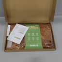 Bamboo Cutting Board for Kitchen 3-Piece Wooden Boards with Juice Grooves, Side Handles, Non-Slip Mats Perfect for Meat, Veggies Fruit,Cutting Board & Knife Sets Ideal Kitchen Gift (Carbonized Brown)