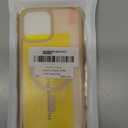 vnnink for iPhone 13 Pro Max Case with Screen Protector,Magnetic Matte Military Grade Drop Protection Translucent Cell Phone Cover - Slim Rugged Durable Shockproof Bumper Cover-Desert Gold