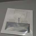 PABUES Baby Boxes with 4 PCS Letters for Baby Shower White Clear Balloon Box Blocks Gender Reveal Decorations and Birthday Party (White)