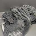 Heated Blanket Electric Full 72"X84", Heating Blanket with 10 Heat Levels 1/2/4/6/8 Hours Auto-Off, Fleece Soft Christmas Blanket,Gifts for Grandma Seniors Mom,Misty Grey