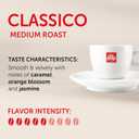 2 x ILLY CAFFE Medium Roast Espresso Classico Ground Coffee, 8.8 OZ