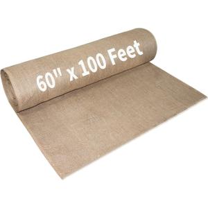 Burlap Fabric Roll 33 Yards – Burlap Fabric by The Yard for Tree Wrap, Garden Plant Cover, Weed Barrier, Landscaping & DIY Crafts, Ideal for Outdoor Winter Protection LPNPMHP6370721