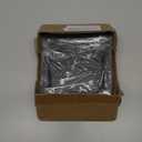 (4 Pack) 4" x 4" Wood Post Plate Connector, Powder-Coated Decking Post Base, Wood Fence Post Anchor Base, Deck Porch Railing Support Base