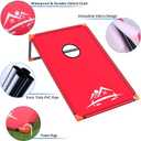 NZQXJXZ 3x2 ft Cornhole Board Set with 8 Bean Bags and Carrying Bag, Outdoor Toss Game Set for Kids and Adults, Portable Corn Hole Sets for Beach Lawn Backyard