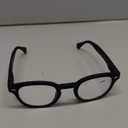 grinderPUNCH Classic Reading Glasses for Women and Men Stylish Lightweight Readers Round Readers for Women and Men (Black)