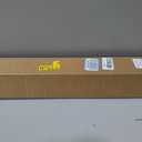 Double Curtain Track Ceiling Mount, 5.6ft Silent Curtain Rail System White