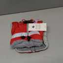 FUAMEY Dog Coat for Small Dogs,Waterproof Dog Winter Jacket with Harness Built in Puppy Cold Weather Coats Reflective Pet Vest with Zipper Warm Fleece Dogs Snowsuit Windproof Red S