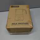 Milk Frother and Steamer [Upgraded], AMZCHEF All-in-1 Detachable Frother for Coffee 600W, Automatic Warm and Cold Foam Maker, Stainless Steel Jug, Dishwasher Safe, LED Display